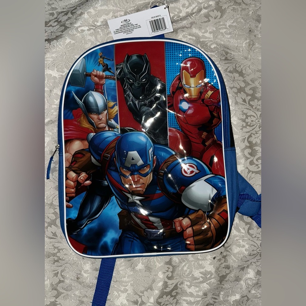 Collectible Marvel Backpack.